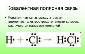 Презентация ковалентная полярная связь